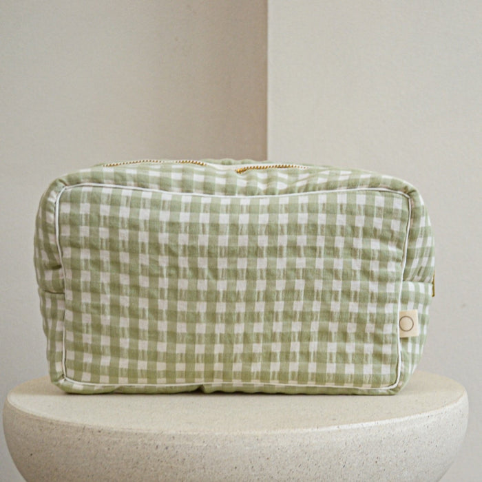 Max Olive Toilet Bag