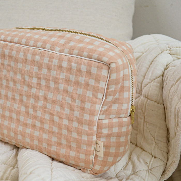 Max Peach Toilet Bag