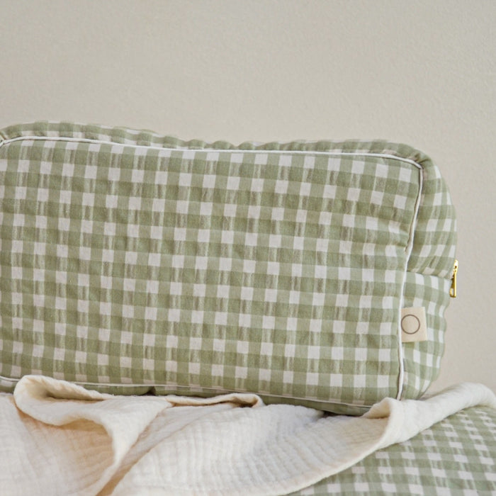 Max Olive Toilet Bag