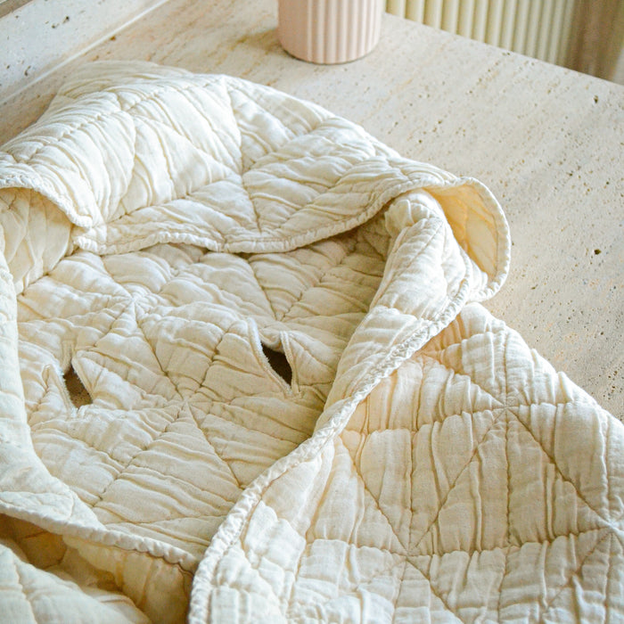 Bobbie Natural Hooded blanket