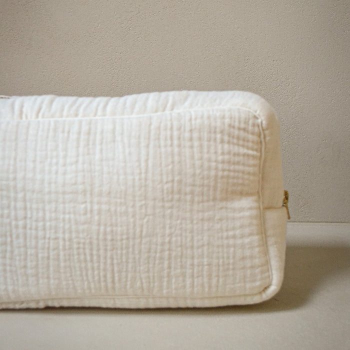 Charlie Cream Toilet Bag