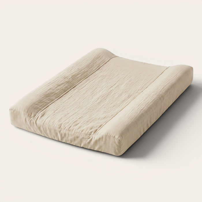 Charlie Cream Changing Mat Cover
