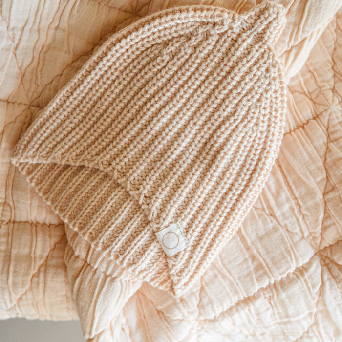 Hat woolmix - Cream pink