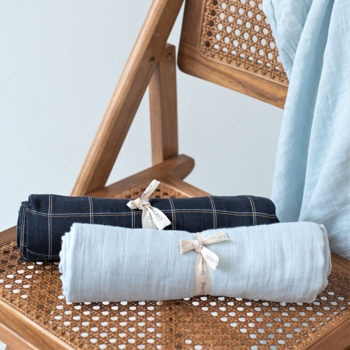 Alfie muslin swaddles