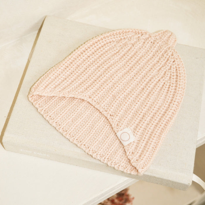 Hat woolmix - Cream pink